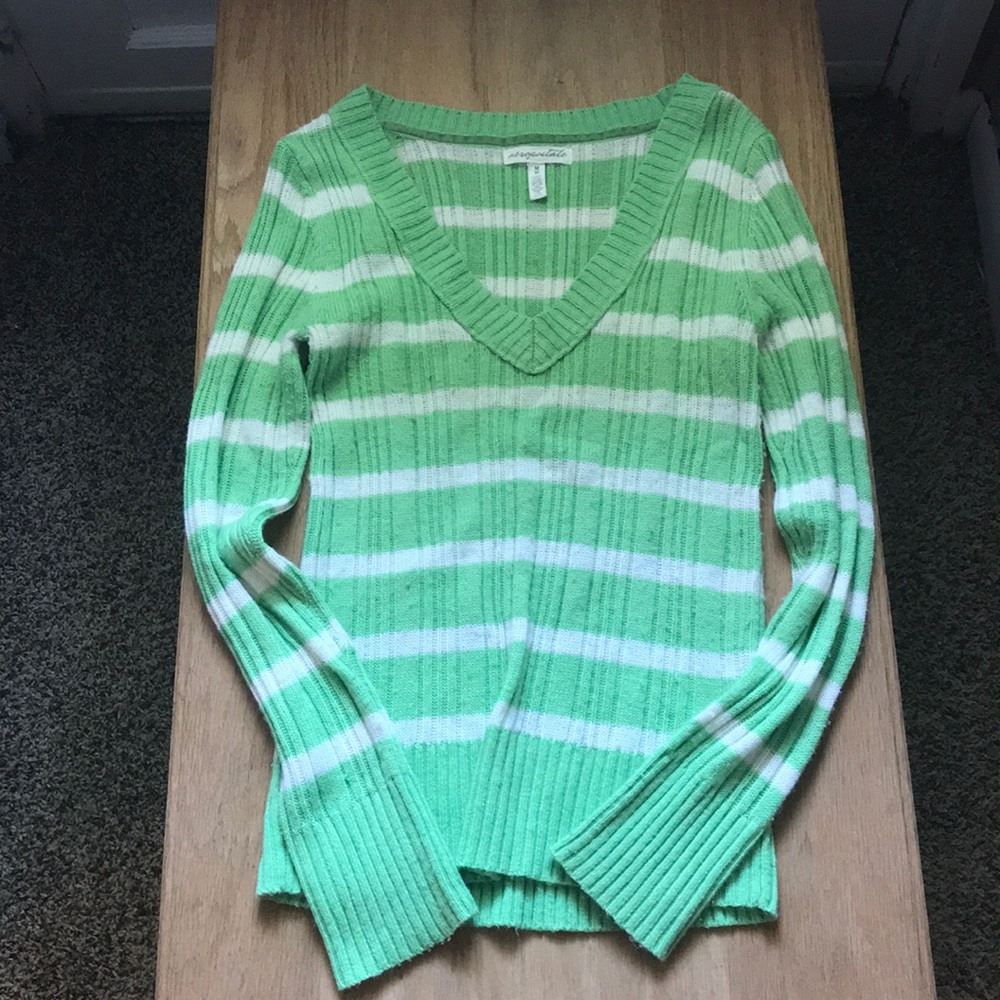 Woman’s v necked sweater